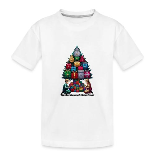 Twelve Days of Gifts T-Shirt - Kid's Premium Organic T-Shirt
