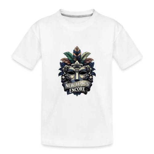 Masquerade Mask T-Shirt - Kid's Premium Organic T-Shirt