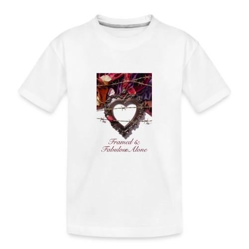 Framed & Fabulous Alone T-Shirt - Kid's Premium Organic T-Shirt