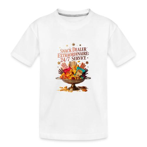 Snack Dealer Extraordinaire Tee, Mum Gift - Kid's Premium Organic T-Shirt