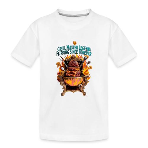 Grill Master Legend T Shirt - Kid's Premium Organic T-Shirt