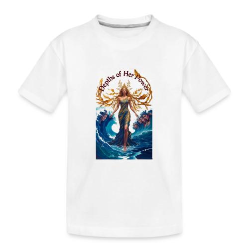 Women’s Day Tidal Sovereign T Shirt, Gift for Wife - Kid's Premium Organic T-Shirt
