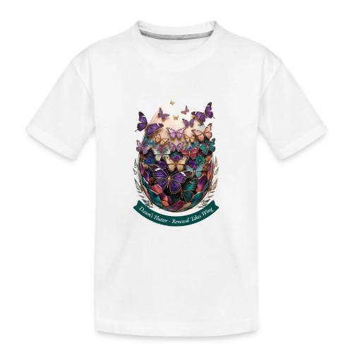 Easter Dawn's Flutter Butterfly T Shirt, Gift - Kid's Premium Organic T-Shirt
