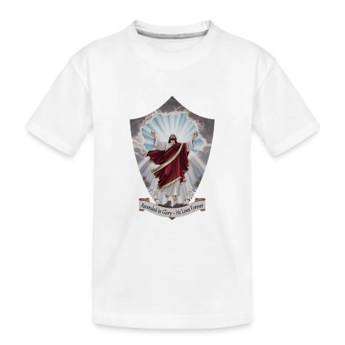 Easter Ascended in Glory T Shirt,Resurrection Gift - Kid's Premium Organic T-Shirt