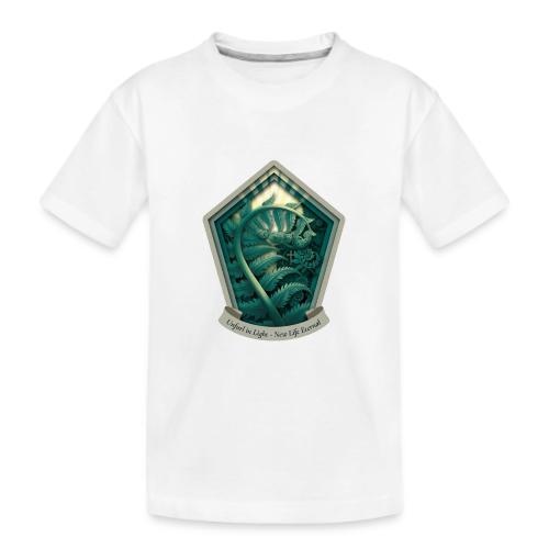 Easter Unfurl in Light Fern T Shirt, Spring Gift - Kid's Premium Organic T-Shirt
