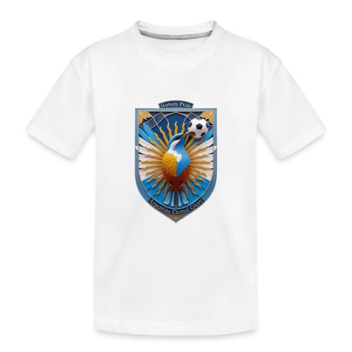 Argentina Hornero Soccer T Shirt, Football Gift - Kid's Premium Organic T-Shirt