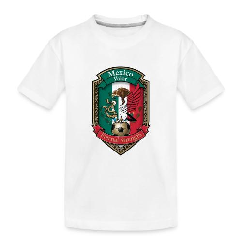 Mexico Eagle Valor T-Shirt, Pride Badge Gift - Kid's Premium Organic T-Shirt