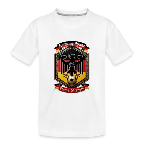 Germany Eagle Power T-Shirt, Flag Pride Gift - Kid's Premium Organic T-Shirt