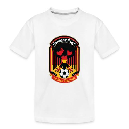 Germany Eagle Reign T-Shirt, German Flag Gift - Kid's Premium Organic T-Shirt