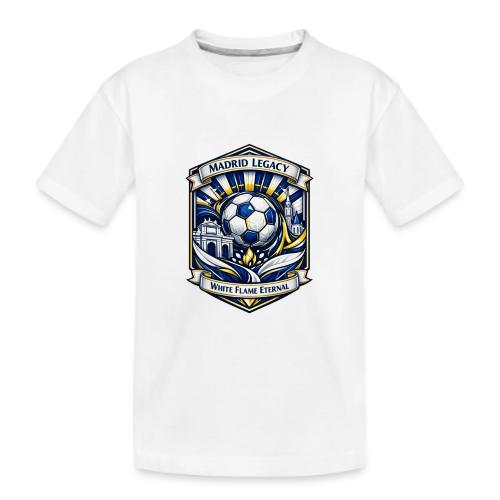 Madrid White Legacy T Shirt, Madrid Fan Gift - Kid's Premium Organic T-Shirt