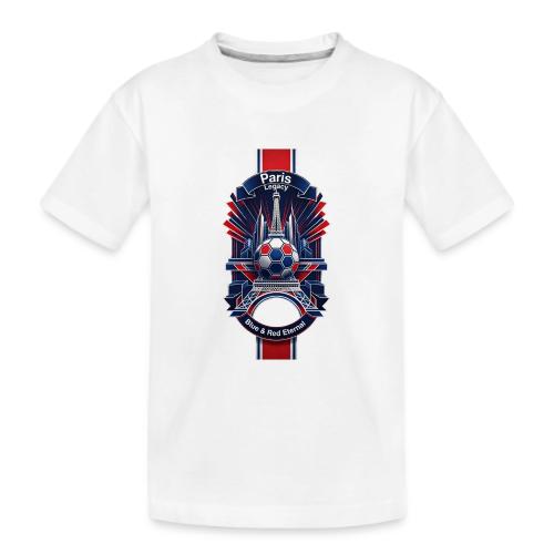 Paris Tower Legacy T Shirt, Soccer City Pride Gift - Kid's Premium Organic T-Shirt