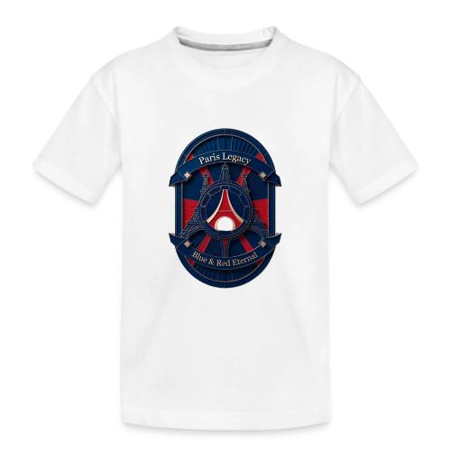Paris Pride Heritage T Shirt, Soccer Fan Gift - Kid's Premium Organic T-Shirt