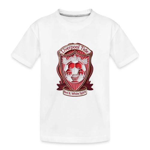 Liverpool Tide T Shirt, Soccer City Pride Gift - Kid's Premium Organic T-Shirt