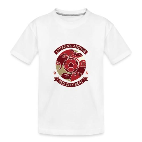 Liverpool Anchor T Shirt, Soccer City Pride Gift - Kid's Premium Organic T-Shirt