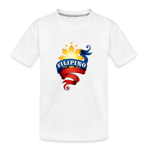 Filipino Logo - Kid's Premium Organic T-Shirt