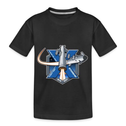 Starship Flight 10 Patch - Kid's Premium Organic T-Shirt