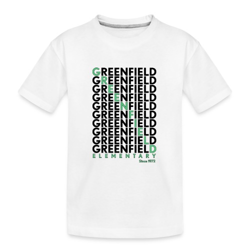 Greenfield Elementary - Kid's Premium Organic T-Shirt