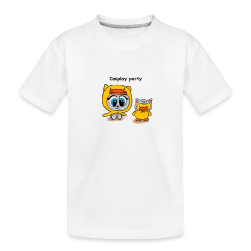 Cosplay party yellow - Kid's Premium Organic T-Shirt