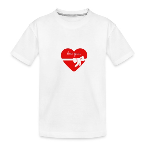 Love shirt - Kid's Premium Organic T-Shirt