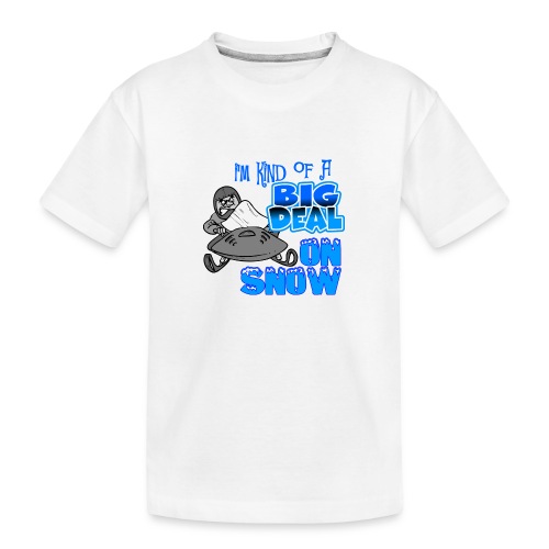 Big Deal on Snow - Kid's Premium Organic T-Shirt