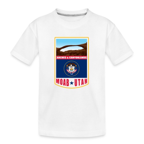 Utah - Moab, Arches & Canyonlands - Kid's Premium Organic T-Shirt