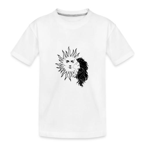 Mystical Girl & Sun - Kid's Premium Organic T-Shirt