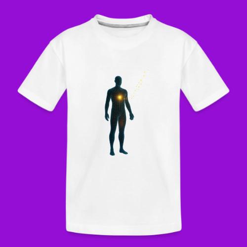 Glowing Chest Personl - Kid's Premium Organic T-Shirt