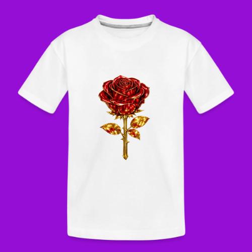 Golden Rose - Kid's Premium Organic T-Shirt