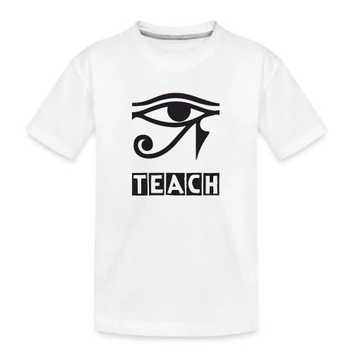 EYE TEACH DSGNS TRNSP - Kid's Premium Organic T-Shirt