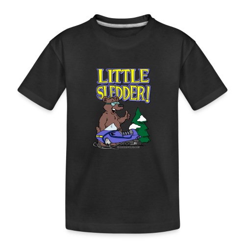 Little Sledder - Kid's Premium Organic T-Shirt