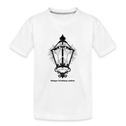 Antique Christmas Lantern T-Shirt - Kid's Premium Organic T-Shirt
