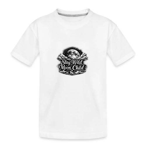 Stay Wild Moon Child - Kid's Premium Organic T-Shirt