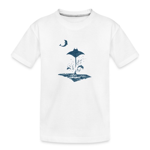 South Carolina Coastal Wildlife - Kid's Premium Organic T-Shirt