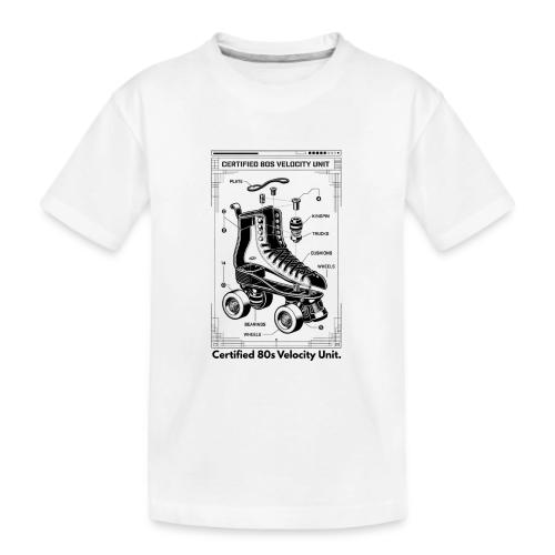 Retro Roller Skate T-Shirt - Kid's Premium Organic T-Shirt