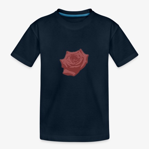 Down Rose Modern - Kid's Premium Organic T-Shirt