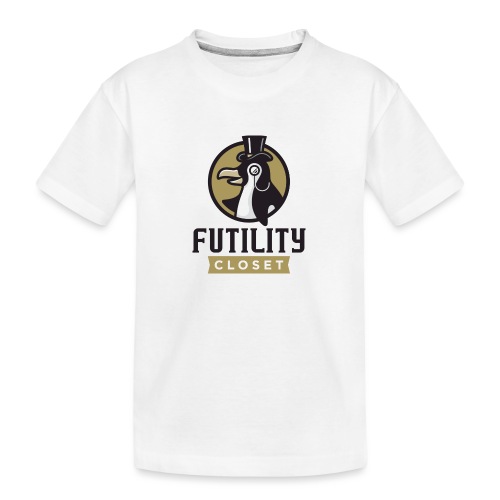 Futility Closet Logo - Color - Kid's Premium Organic T-Shirt