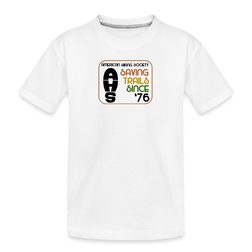 Saving Trails Since '76 - Kid's Premium Organic T-Shirt