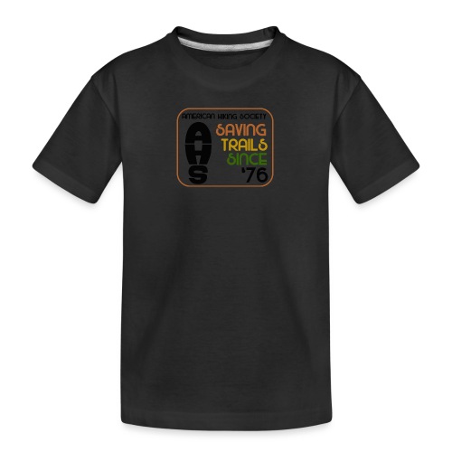 Saving Trails Since '76 - Kid's Premium Organic T-Shirt