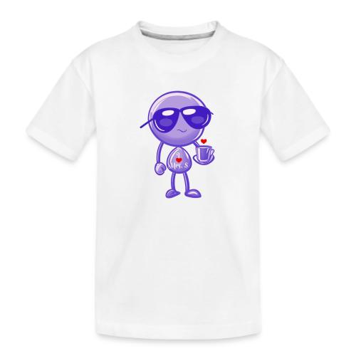 Smoon_I love Mrs S Purple - Kid's Premium Organic T-Shirt