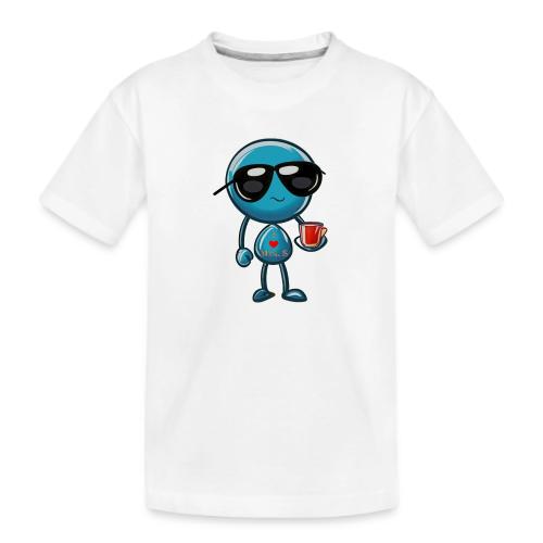 Smoon City 3_I heart Mrs S - Kid's Premium Organic T-Shirt