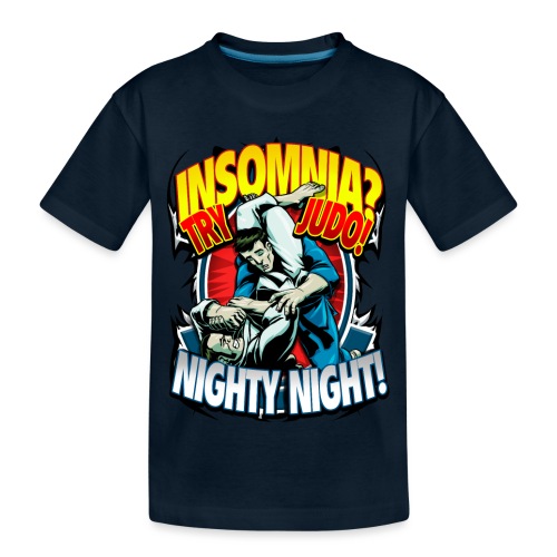 Judo Shirt - Insomnia Judo Design - Kid's Premium Organic T-Shirt