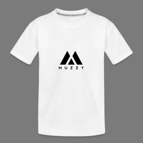 MUZZY Offical Logo Black - Kid's Premium Organic T-Shirt