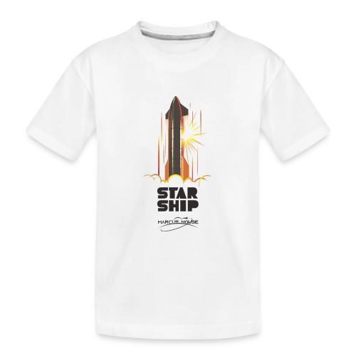 Star Ship Mars - Light - With Logo - Kid's Premium Organic T-Shirt