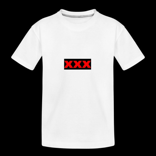XXX OG Box Logo - Kid's Premium Organic T-Shirt