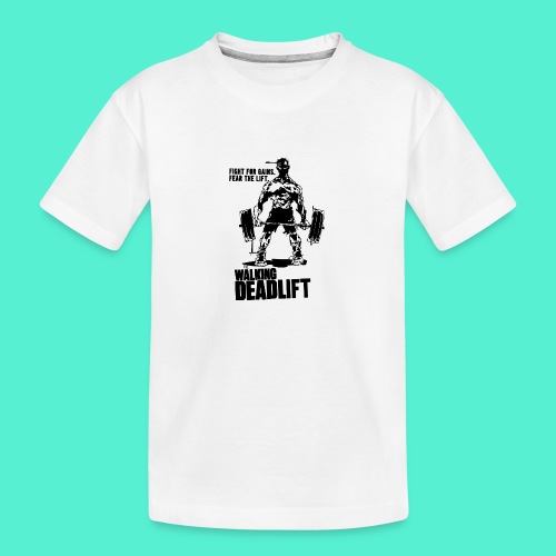 The Walking Deadlift - Kid's Premium Organic T-Shirt