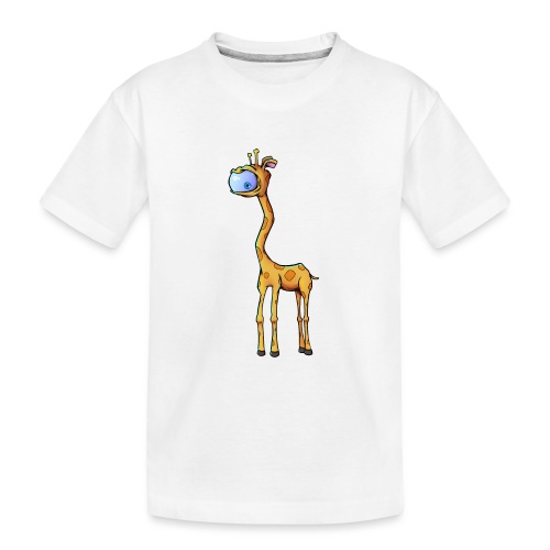 Cyclops giraffe - Kid's Premium Organic T-Shirt
