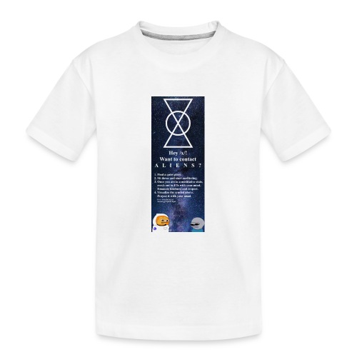 Hey X - Kid's Premium Organic T-Shirt