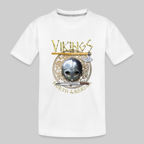 viking tshirt pocket art - Kid's Premium Organic T-Shirt
