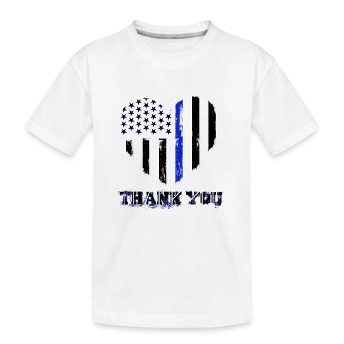 Police Thank You - Kid's Premium Organic T-Shirt