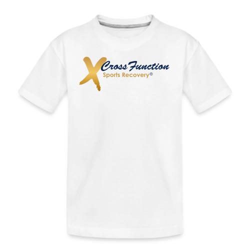 White apparel Front/Back - Kid's Premium Organic T-Shirt